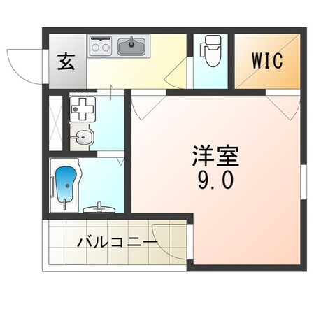 西宮北口駅 徒歩13分 2階の物件間取画像